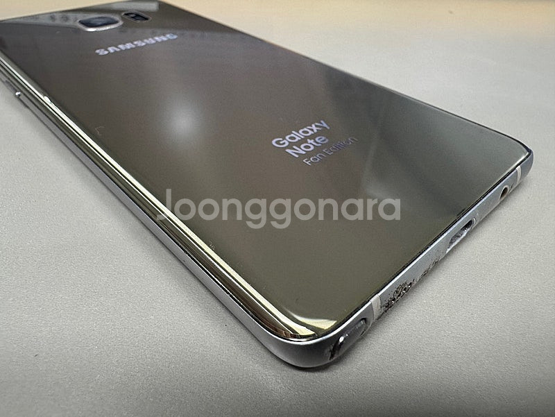 갤럭시노트FE 골드 64G 배달용 퀵용 개발용 게임용 가성비 꿀단말기 5만원 판매해요--8